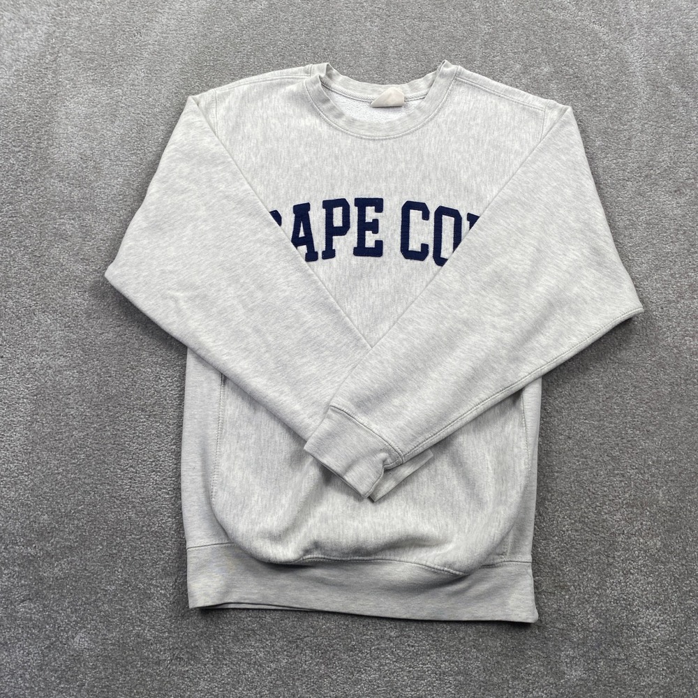 Cape Cod PRO Weave Sweatshirt Mens Large Heather Gray Graphic Pullover